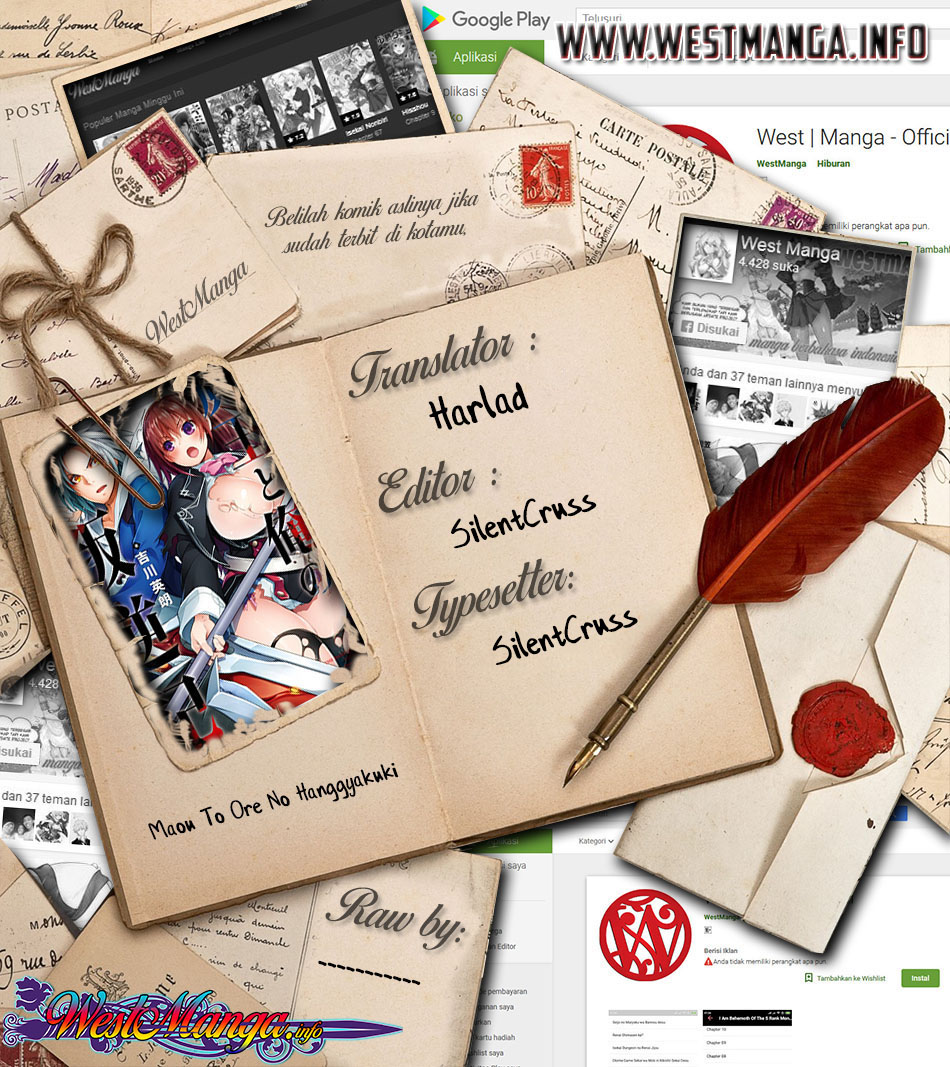 Maou to Ore no Hanggyakuki Chapter 09 Bahasa Indonesia